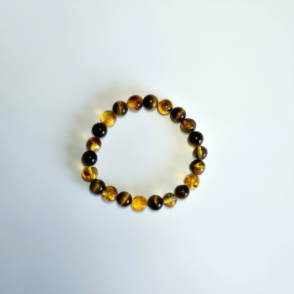 Ámbar Coñac y Ojo de Tigre
