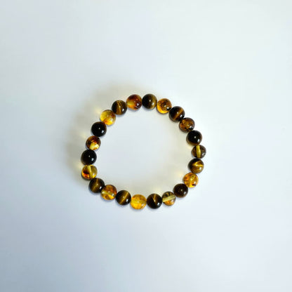 Ámbar Coñac y Ojo de Tigre